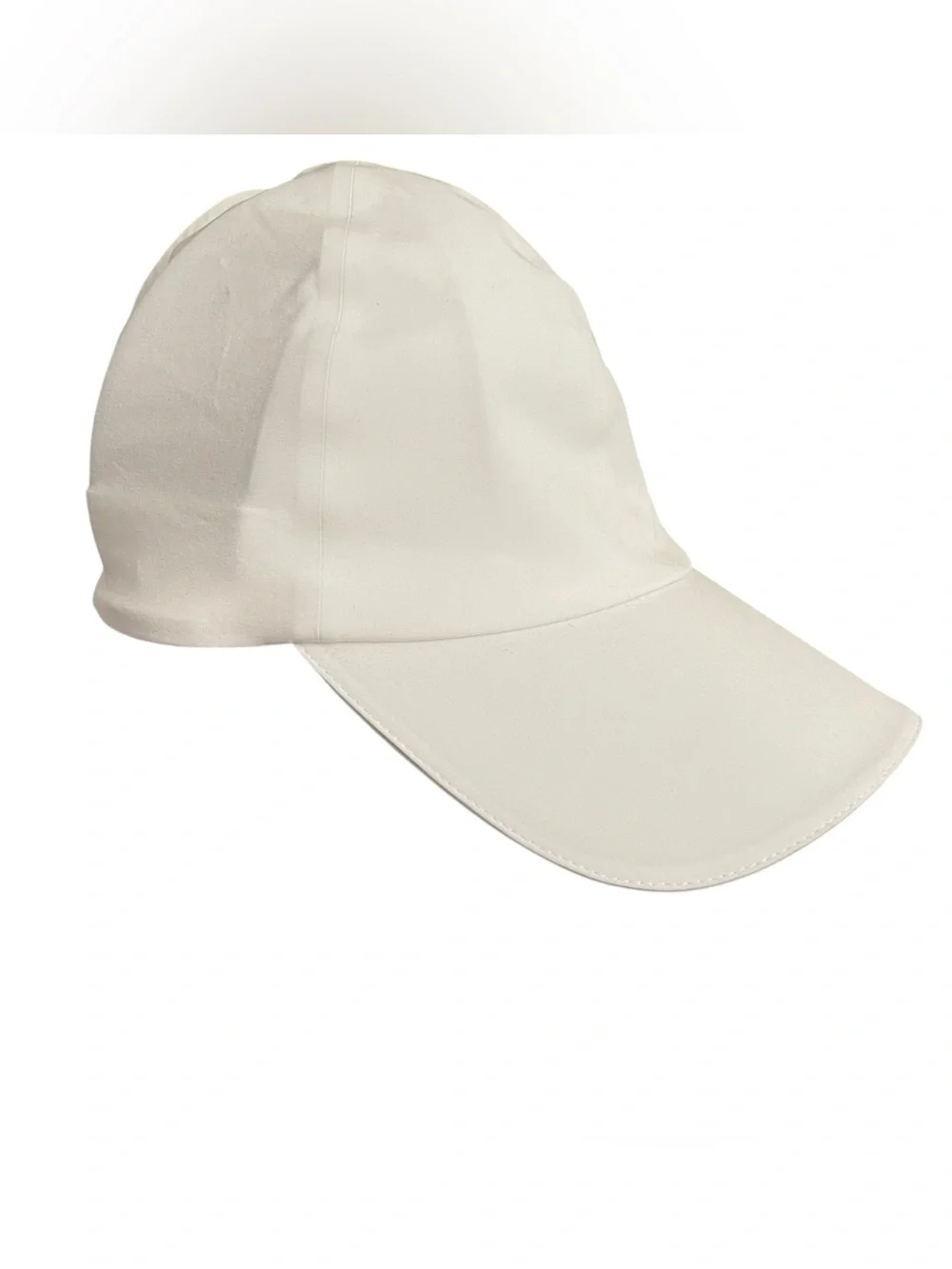 Lululemon Fast And Free Run Hat White Ponytail Running Cap Women’s One Size NWT